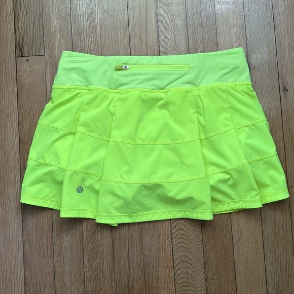 Lululemon Pace Rival Tennis Skirt 6 - Picture 2 of 2